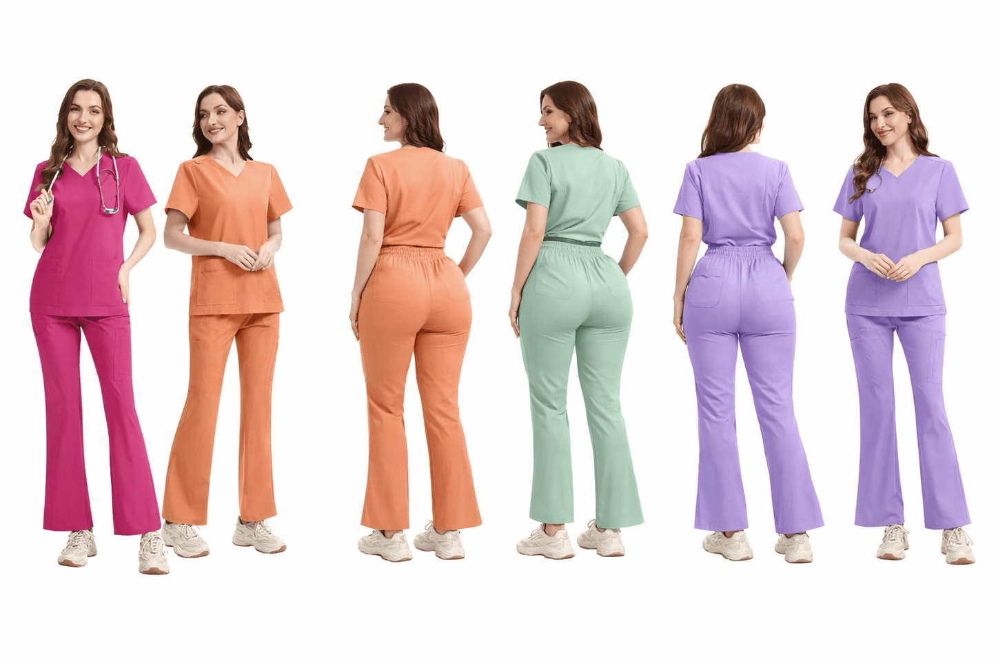 ArcaMed FlexFlare V - Neck Scrub Set - ArcaMed